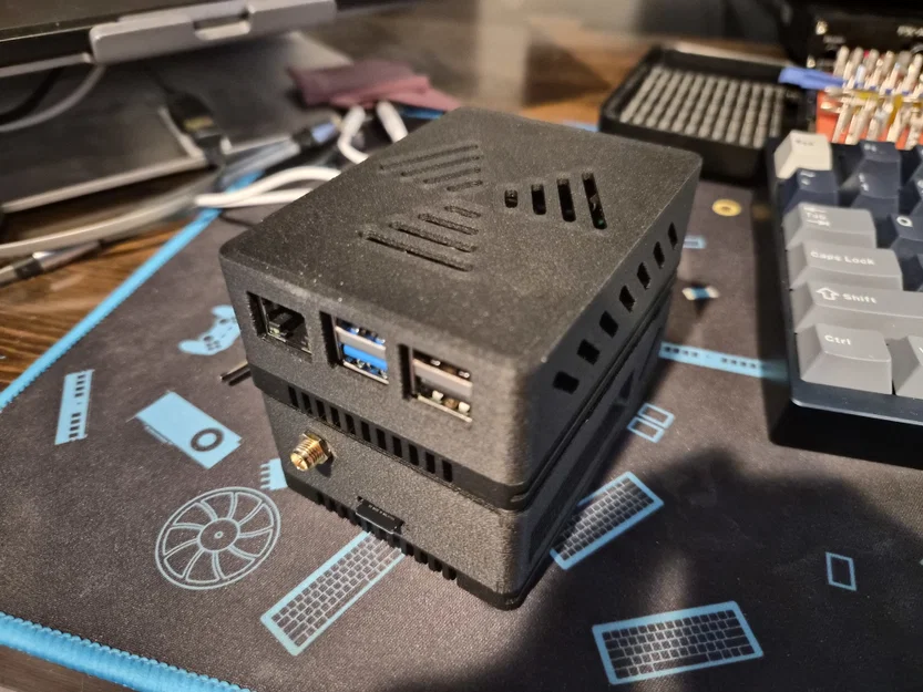 Vỏ Case Cho Tản Nhiệt Bí Ẩn Của Rock Pi 4b+/4b - Image 1