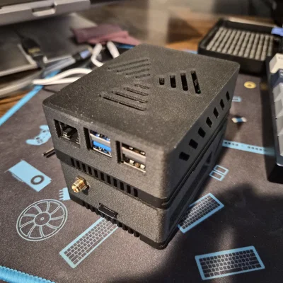 Vỏ Case Cho Tản Nhiệt Bí Ẩn Của Rock Pi 4b+/4b