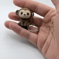 Chú Khỉ Đan Len (Mô hình để bàn và móc khóa) - Thumbnail 5