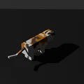 Mèo Tam Thể Phong Cách Minecraft - Mô Hình 3D Voxel Cách Điệu - Thumbnail 6
