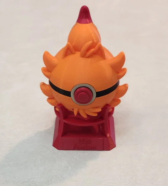 Mô hình Pombon Pokeball 3D có tích hợp nút bấm switch bàn phím cơ - Image 1