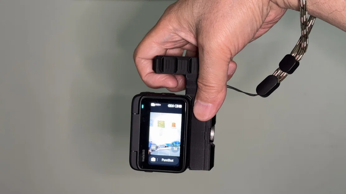Tay cầm máy quay insta360 Go3/3S đơn giản - Image 8