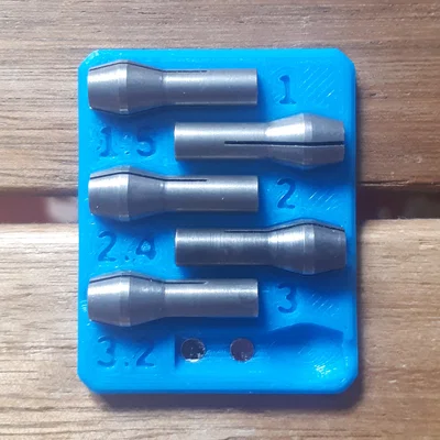 Khay nam châm sắp xếp đầu kẹp (collet) Proxxon