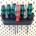 Giá treo tua vít cỡ lớn họa tiết tổ ong cho bảng IKEA SKÅDIS - Thumbnail 1