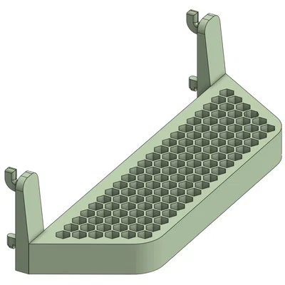 Giá treo tua vít cỡ lớn họa tiết tổ ong cho bảng IKEA SKÅDIS