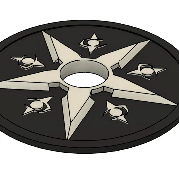 Fidget Spinner Hình Ngôi Sao