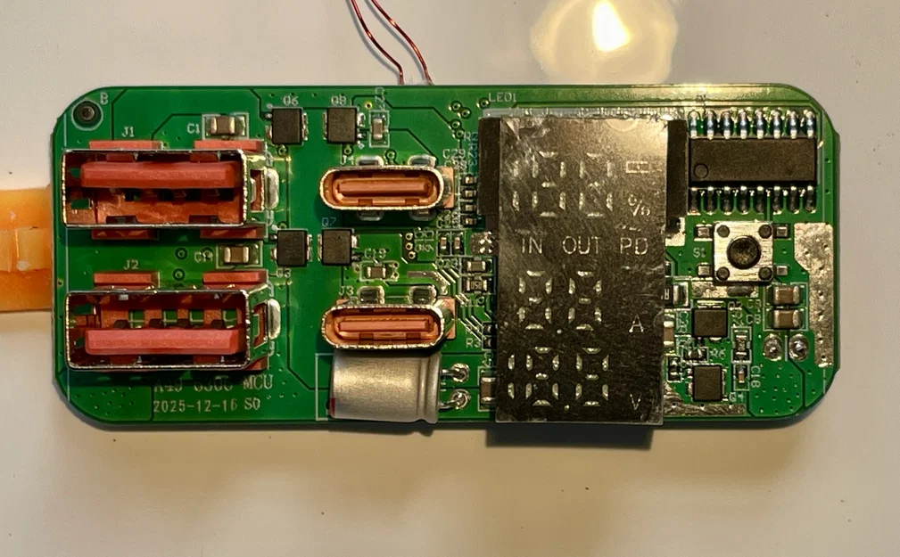 Mặt nạ (faceplate) cho mạch sạc dự phòng DIY ABKN-DIY PD45W 3S - Image 2