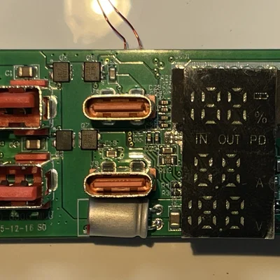 Mặt nạ (faceplate) cho mạch sạc dự phòng DIY ABKN-DIY PD45W 3S