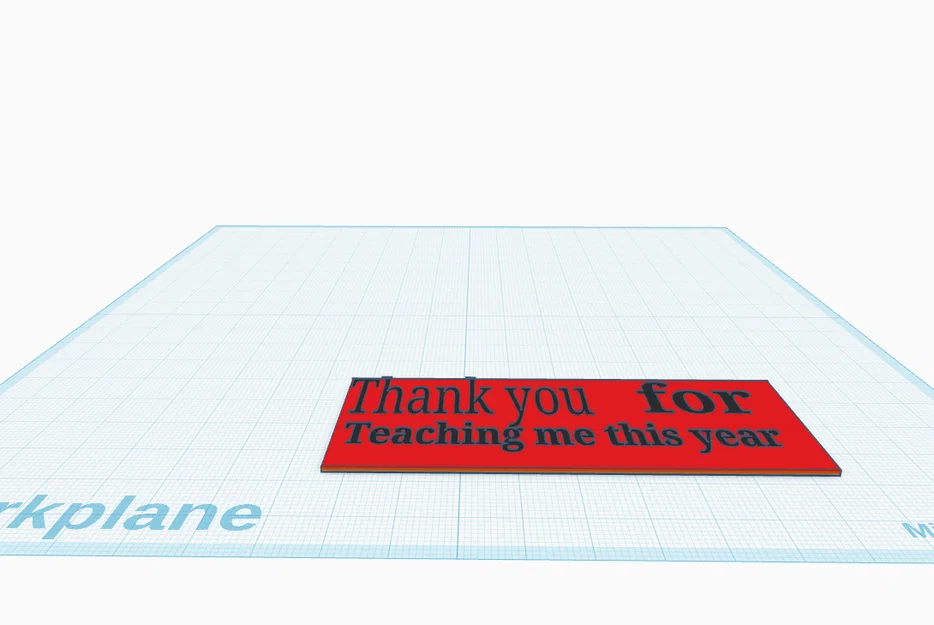 Mẫu in 3D tấm bảng tri ân thầy cô cuối năm đầy ý nghĩa - Image 1