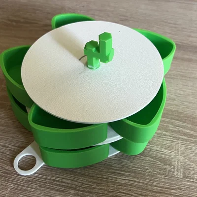 Hộp lưu trữ xoay thông minh xếp chồng vô tận V2 - Không cần support!