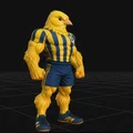 Mô hình linh vật Fenerbahçe - Biểu tượng chim hoàng yến 3D độc đáo - Thumbnail 1