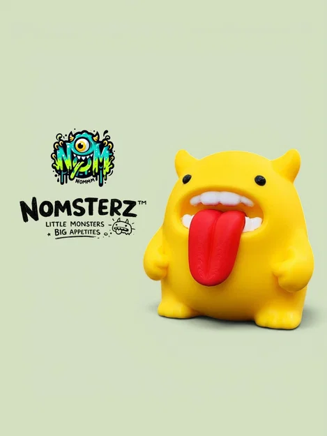 Nomm Nomsterz - Nomz: Mô hình quái vật nhỏ bé đáng yêu - Image 3