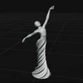 Mô hình điêu khắc vũ công nghệ thuật Sculpt 3 - Thumbnail 1