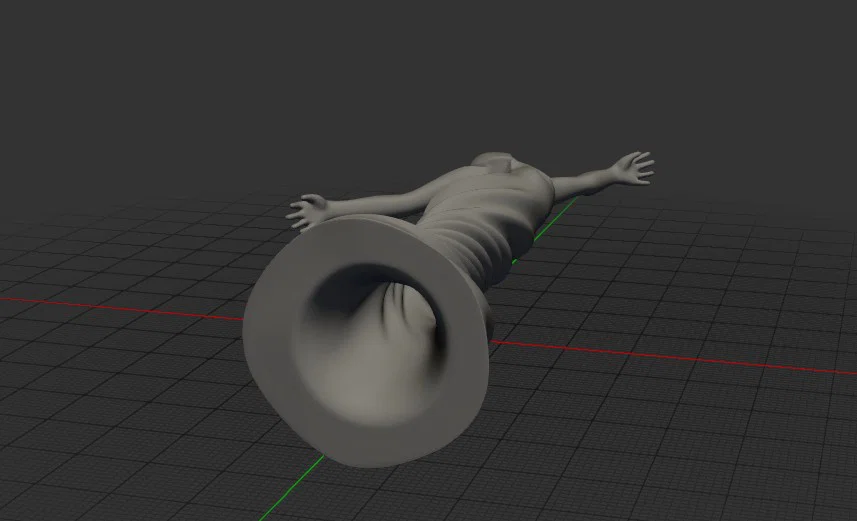 Mô hình điêu khắc vũ công nghệ thuật Sculpt 3 - Image 3