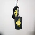 Mô hình thẻ bài quân đội Helldivers 2 (Dog Tag) in 3D - Thumbnail 2