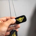 Mô hình thẻ bài quân đội Helldivers 2 (Dog Tag) in 3D - Thumbnail 6