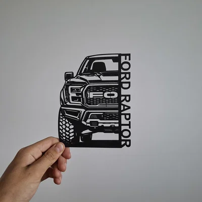 Mô hình trang trí tường Ford F-150 Raptor
