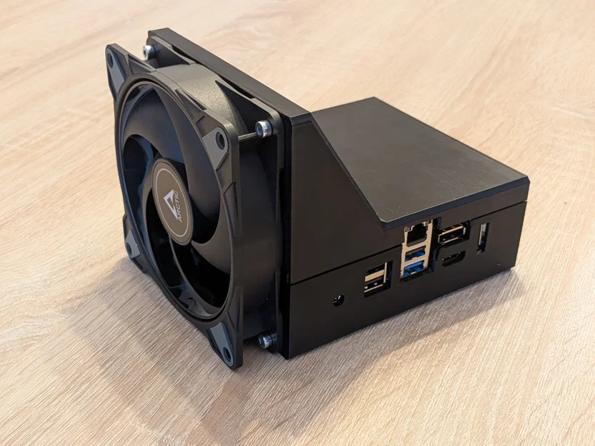 Case 120mm cho quạt tản nhiệt Odroid H5 - Image 1