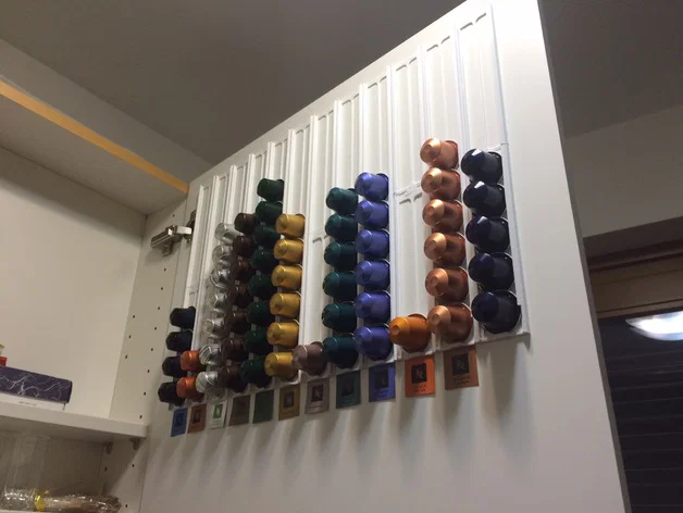 Giá treo tường đựng viên nén Nespresso nhỏ gọn - Image 1