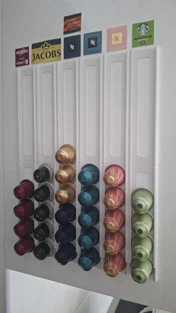 Giá đỡ viên nén Nespresso gắn tường với phần đế mở rộng - Image 1