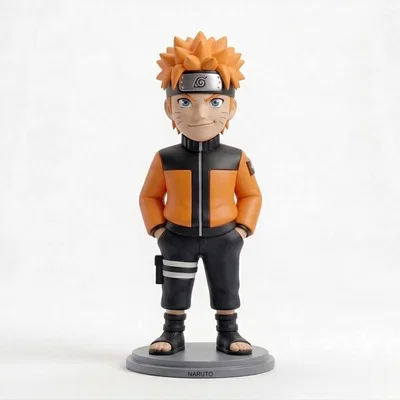 Naruto Uzumaki - Mô hình Chibi cao cấp (Được thiết kế để vẽ thủ công)
