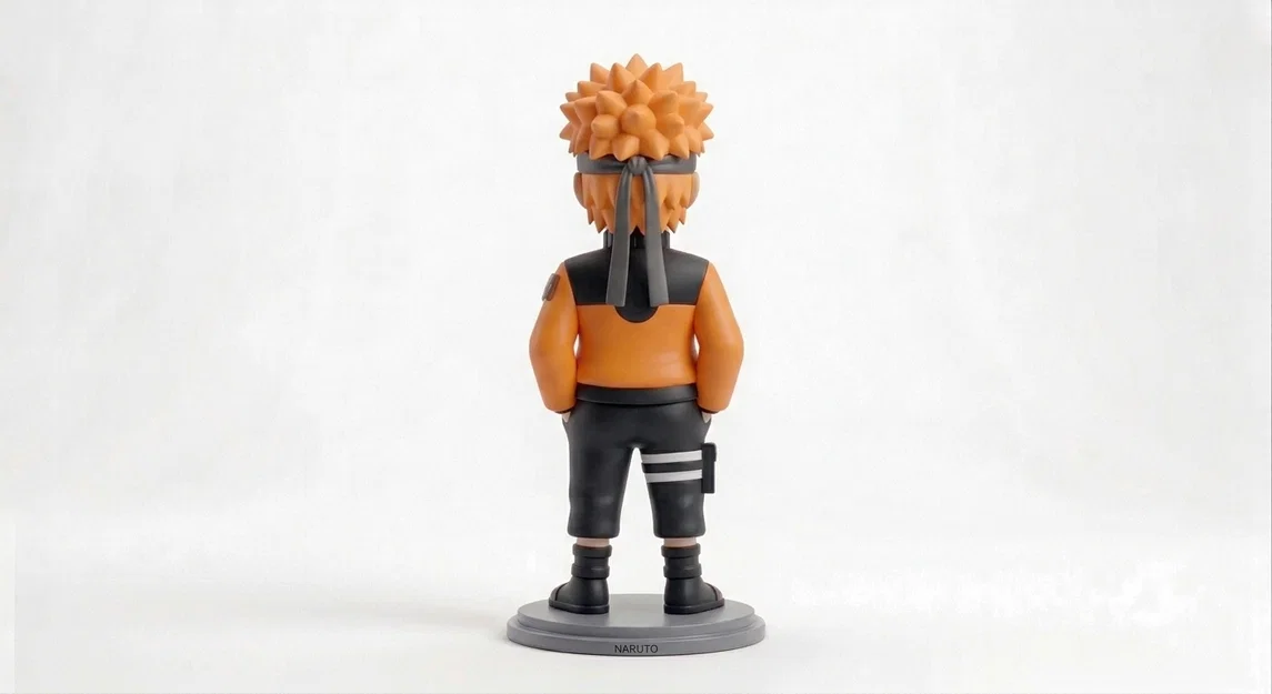 Naruto Uzumaki - Mô hình Chibi cao cấp (Được thiết kế để vẽ thủ công) - Image 3