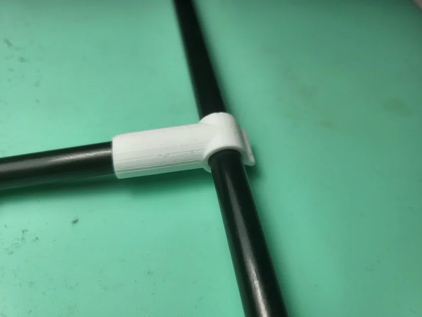 Kẹp nối khung lều 8.5mm (góc 90 độ) in 3D tiện lợi - Image 1
