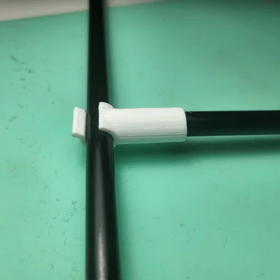 Kẹp nối khung lều 8.5mm (góc 90 độ) in 3D tiện lợi