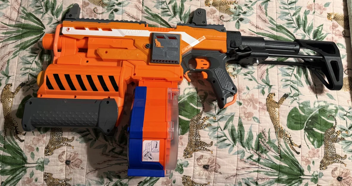 Thanh ray Picatinny phía sau cho Nerf Demolisher 2-in-1 - Image 3