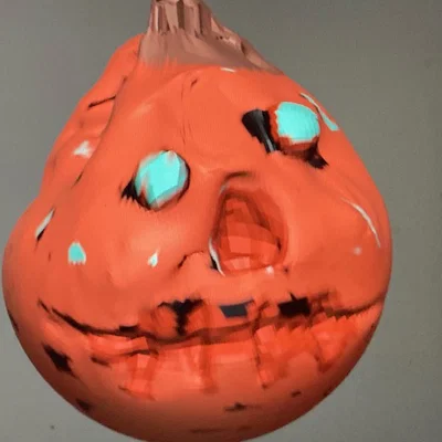 Mô hình quả bí ngô mục nát (Rotted Pumpkin) trang trí Halloween siêu độc