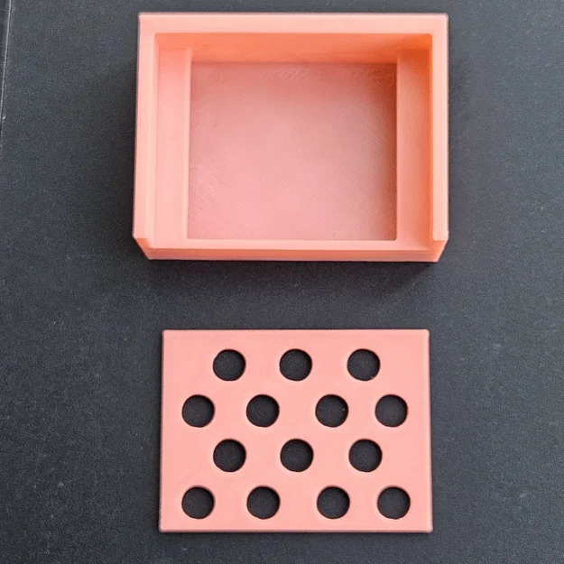 Khay đựng xà phòng 3D nhỏ gọn, thoát nước thông minh - Image 2