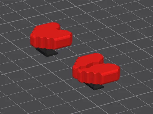 Phụ kiện trang trí cài mũ Undertale - File in 3D độc đáo - Image 1