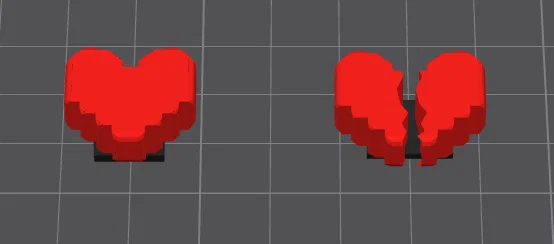 Phụ kiện trang trí cài mũ Undertale - File in 3D độc đáo - Image 2