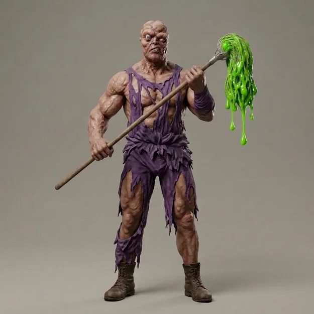 Mô hình 3D The Toxic Avenger (1984) ấn tượng cho người hâm mộ - Image 1