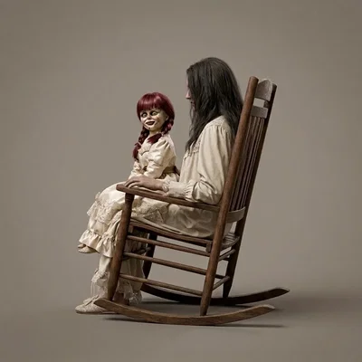 Mô hình 3D búp bê Annabelle trong The Conjuring cho tín đồ kinh dị