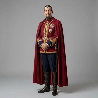 Mô hình 3D Ming the Merciless (Flash Gordon) cực chi tiết