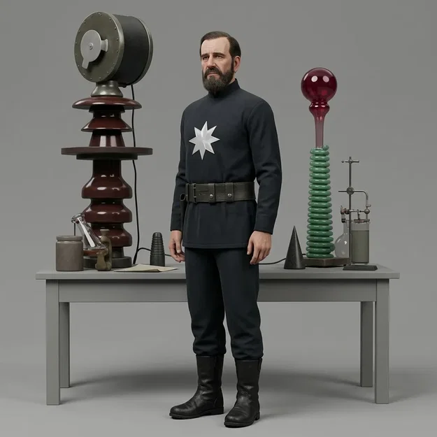 Mô hình 3D Tiến sĩ Alexis Zarkov - Flash Gordon Conquers the Universe - Image 1