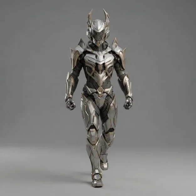 Mô hình Sci-Fi Cyborg Venusian in 3D cực chất cho người sưu tầm - Image 1
