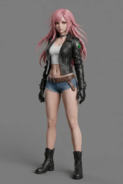 Mô hình 3D Anime Art - Standing Hot cá tính cho người sưu tầm - Image 1