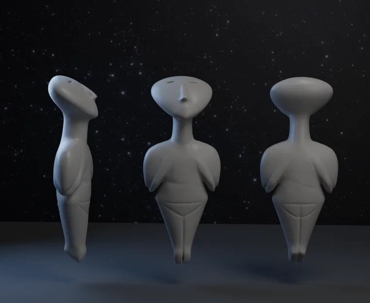 Tượng Stargazer: Mô hình trang trí phong cách cổ xưa ấn tượng - Image 1