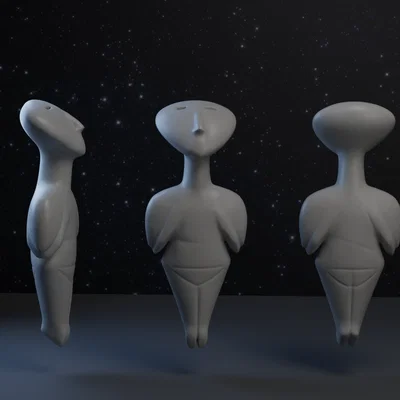 Tượng Stargazer: Mô hình trang trí phong cách cổ xưa ấn tượng