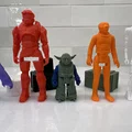 Mô hình nhân vật Yoda 3D - Tái hiện phong cách Star Wars Kenner - Thumbnail 4