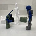 Mô hình nhân vật Yoda 3D - Tái hiện phong cách Star Wars Kenner - Thumbnail 6