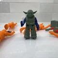Mô hình nhân vật Yoda 3D - Tái hiện phong cách Star Wars Kenner - Thumbnail 8