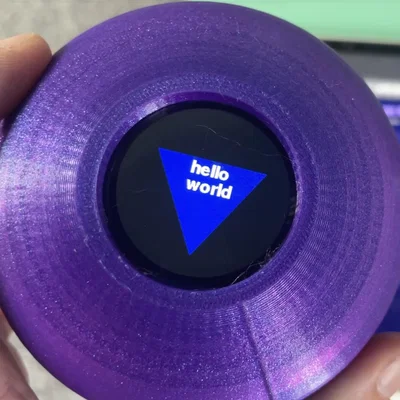 Quả cầu ma thuật Magic 8 Ball phiên bản hiện đại