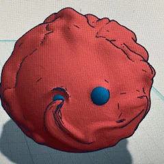 Mô hình BRAINY FACE trang trí Halloween độc đáo