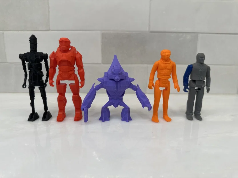 Mô hình nhân vật Grunt Halo phong cách Kenner độc đáo - Image 3
