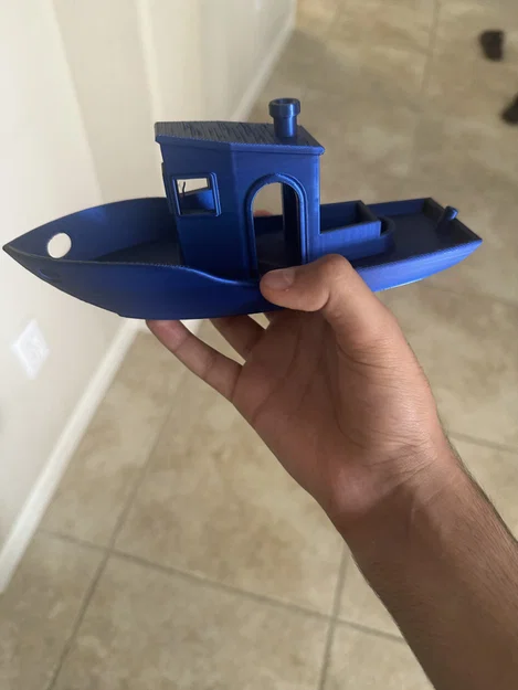 Mô hình thuyền Big Floating Benchy - Đồ chơi in 3D nổi trên nước - Image 1