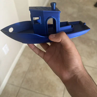 Mô hình thuyền Big Floating Benchy - Đồ chơi in 3D nổi trên nước