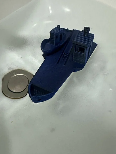 Mô hình tàu vận tải Floating Benchy Carrier in 3D độc đáo - Image 1
